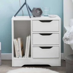 Wohnen Günstiger Nachttisch mit Schubladen - Tenny