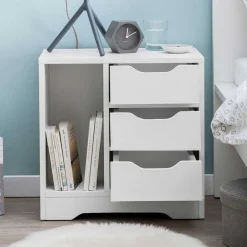 Wohnen Günstiger Nachttisch mit Schubladen - Tenny