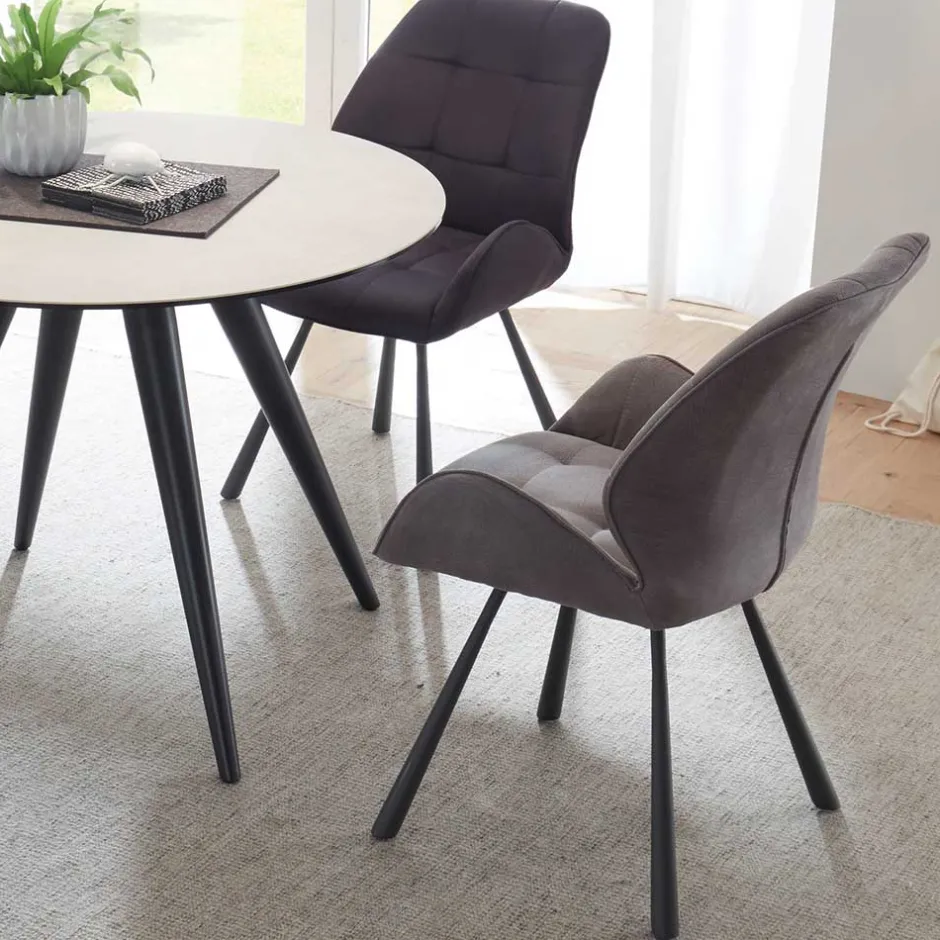 Günstiger Polsterstuhl modern - Plovema (2er Set)^Wohnen