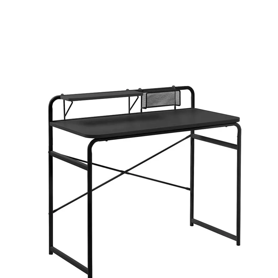 Günstiger Schreibtisch mit Aufsatz 98x89x46 - Tibalt^Wohnen Online