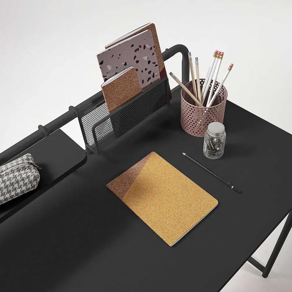 Günstiger Schreibtisch mit Aufsatz 98x89x46 - Tibalt^Wohnen Online