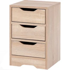 Günstiger Schubladen Nachtschrank in 31x49x31 - Navarra^Wohnen