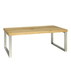 Wohnen Günstiger Sofatisch im Loft Style Vynessa mit Eiche Furnier