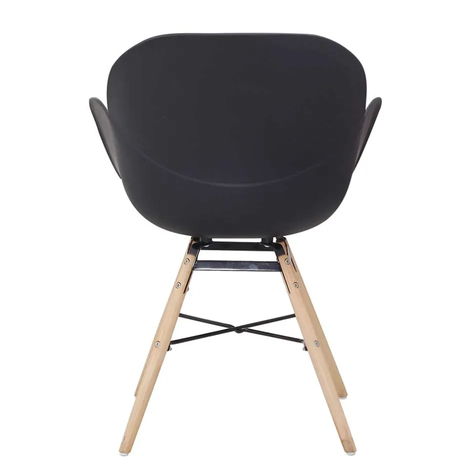 Wohnen Günstiger Tischsessel mit Sitzschale - Raimar (Set)