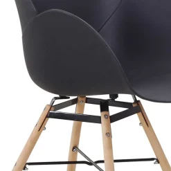 Wohnen Günstiger Tischsessel mit Sitzschale - Raimar (Set)