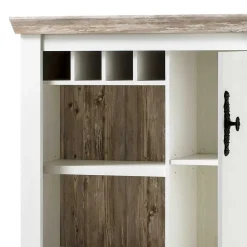 Wohnen Günstiges Highboard im Scandi Chic Nedita in Weiß