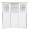 Wohnen Günstiges Landhaus Highboard 125x125x35 - Akedra