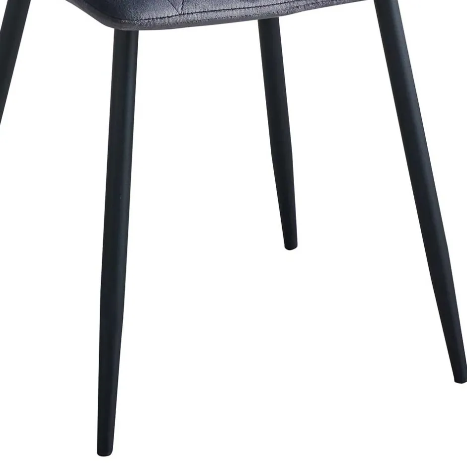 Graue Esszimmerstühle aus Samt - Epos (4er Set)^Wohnen Online