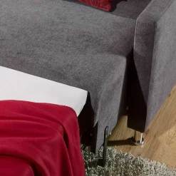 Wohnen Graue Schlafcouch in drei Breiten - Jaxon