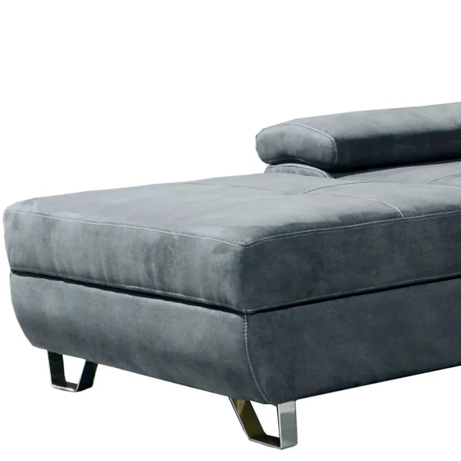 Graue Sofaecke mit Schlaffunktion - Quartia^Wohnen Clearance