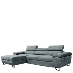 Graue Sofaecke mit Schlaffunktion - Quartia^Wohnen Clearance