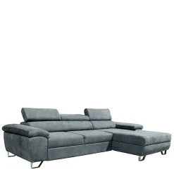 Graue Sofaecke mit Schlaffunktion - Quartia^Wohnen Clearance