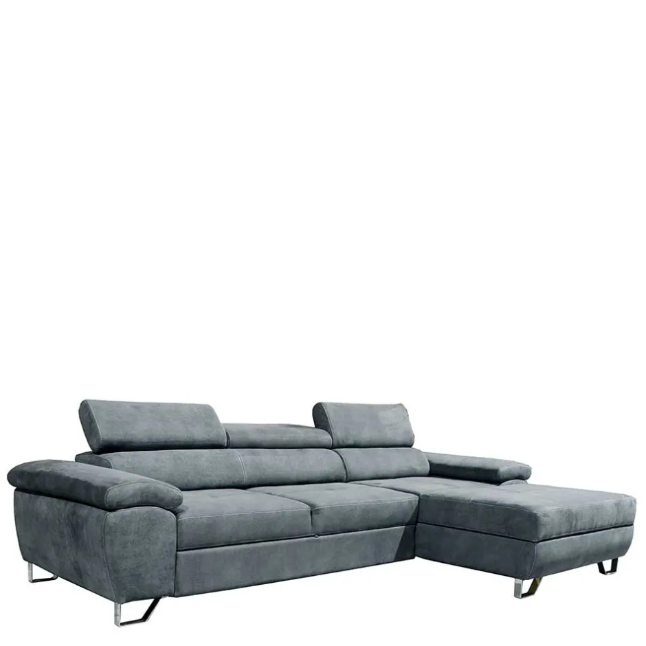 Graue Sofaecke mit Schlaffunktion - Quartia^Wohnen Clearance
