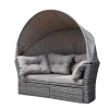Graue Sonneninsel Sash aus Polyrattan^Wohnen New