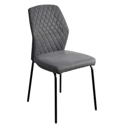 Graue Stoffstühle modern - Lenox (4er Set)^Wohnen Sale