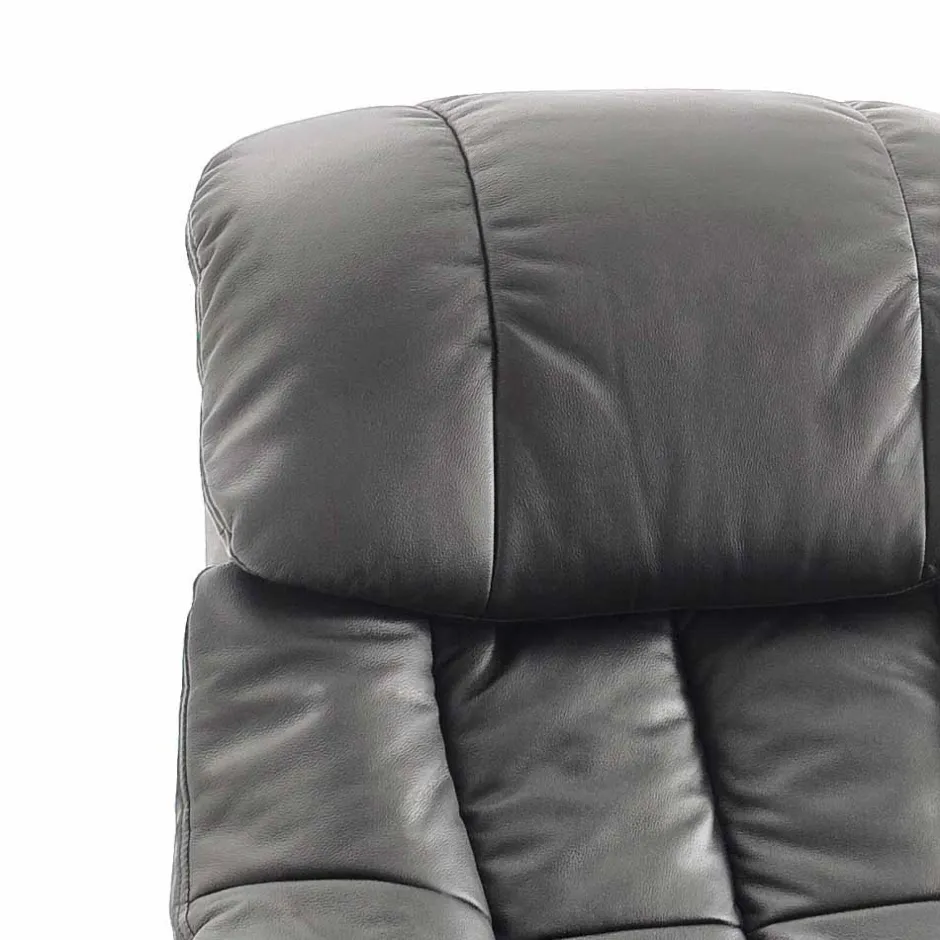 Grauer Fernsehessel Enjisaco mit ausklappbarer Schlaffunktion^Wohnen