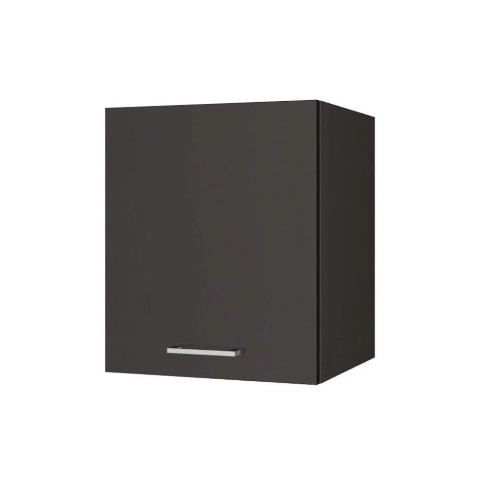 Grauer Hochglanz Hängeschrank für die Küche - Bozenia^Wohnen Online