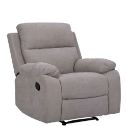 Grauer Sessel mit Taschenfederkern - Extrados^Wohnen Discount