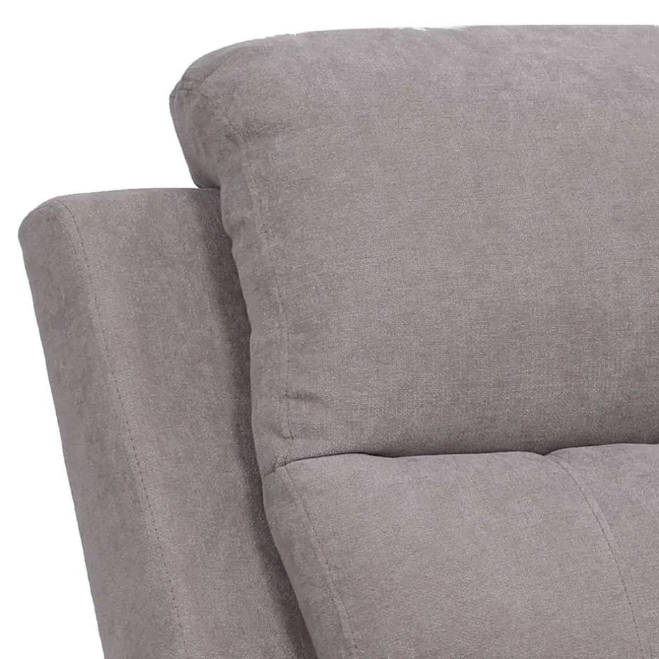 Grauer Sessel mit Taschenfederkern - Extrados^Wohnen Discount