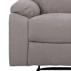 Grauer Sessel mit Taschenfederkern - Extrados^Wohnen Discount