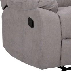 Grauer Sessel mit Taschenfederkern - Extrados^Wohnen Discount