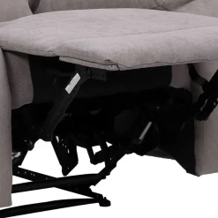 Grauer Sessel mit Taschenfederkern - Extrados^Wohnen Discount