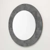Wohnen Grauer Spiegel mit Rahmen aus Stein - Maratas