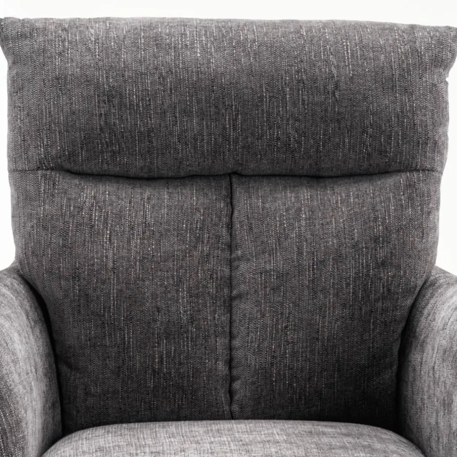 Wohnen Grauer Tischsessel mit Federkern - Cregorian (2er Set)