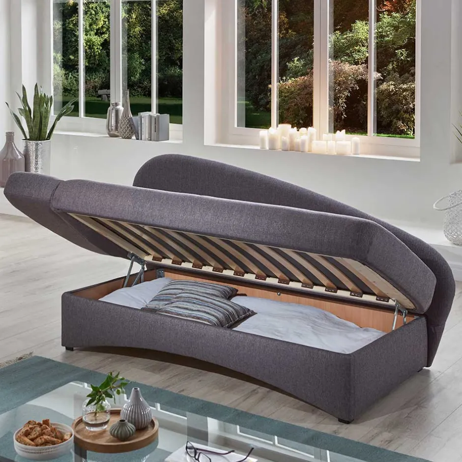 Wohnen Graues Daybed mit Bettkasten - Perfect