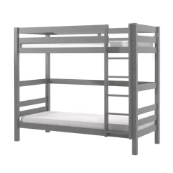 Kinder Wohnen Graues Stockbett Etagenbett in drei Höhen - Vadromo
