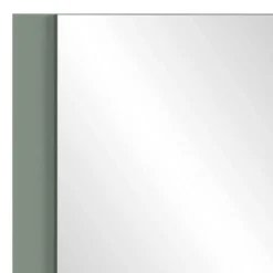 Wohnen Graugrüner Spiegel mit Ablage - Velmarun