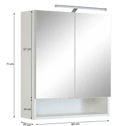 Grüne Badezimmermöbel günstig - Loenixa (dreiteilig)^Wohnen Online