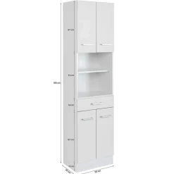 Grüne Badezimmermöbel günstig - Loenixa (dreiteilig)^Wohnen Online