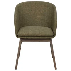 Grüner Armlehnenstuhl halbrund - Ohio (2er Set)^Wohnen