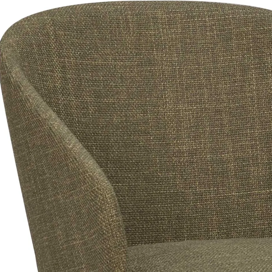 Grüner Armlehnenstuhl halbrund - Ohio (2er Set)^Wohnen