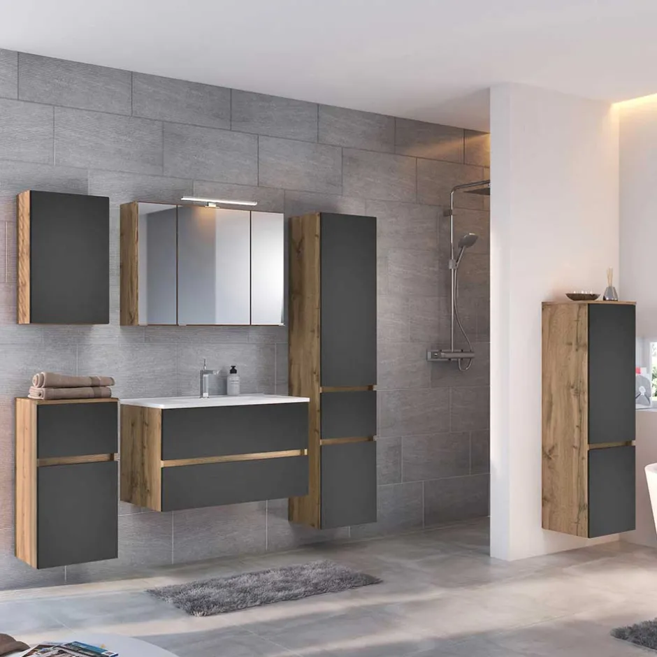 Große Bad Ausstattung Set - Athrin (sechsteilig)^Wohnen Clearance