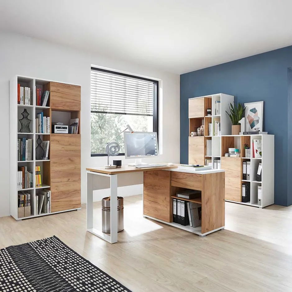 Große Büro Einrichtung komplett - Situatica (vierteilig)^Wohnen Hot