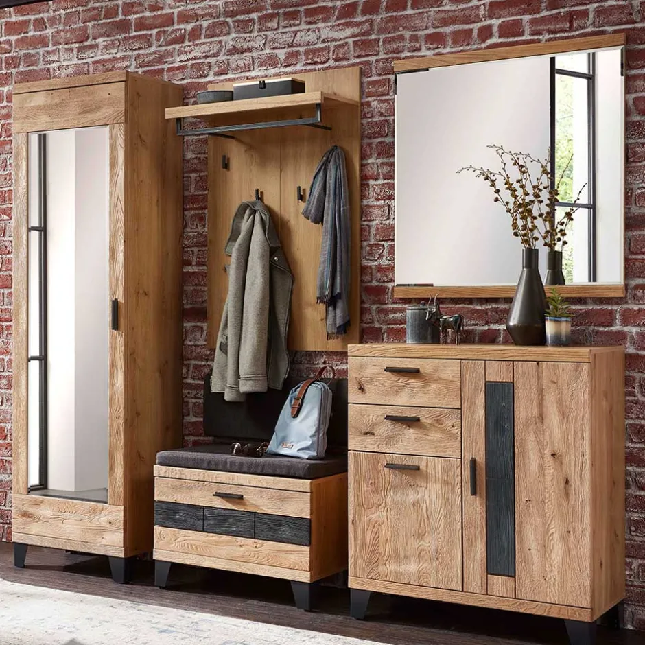 Große Flureinrichtung als Set - Elprisca (fünfteilig)^Wohnen Hot