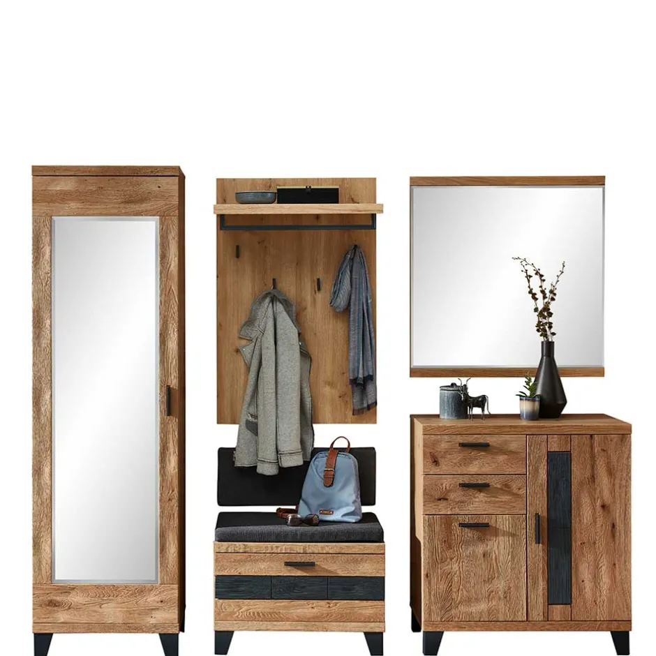 Große Flureinrichtung als Set - Elprisca (fünfteilig)^Wohnen Hot