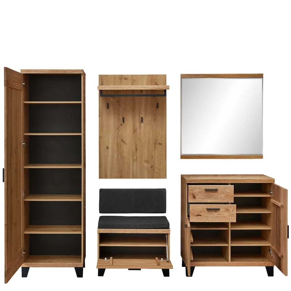 Große Flureinrichtung als Set - Elprisca (fünfteilig)^Wohnen Hot