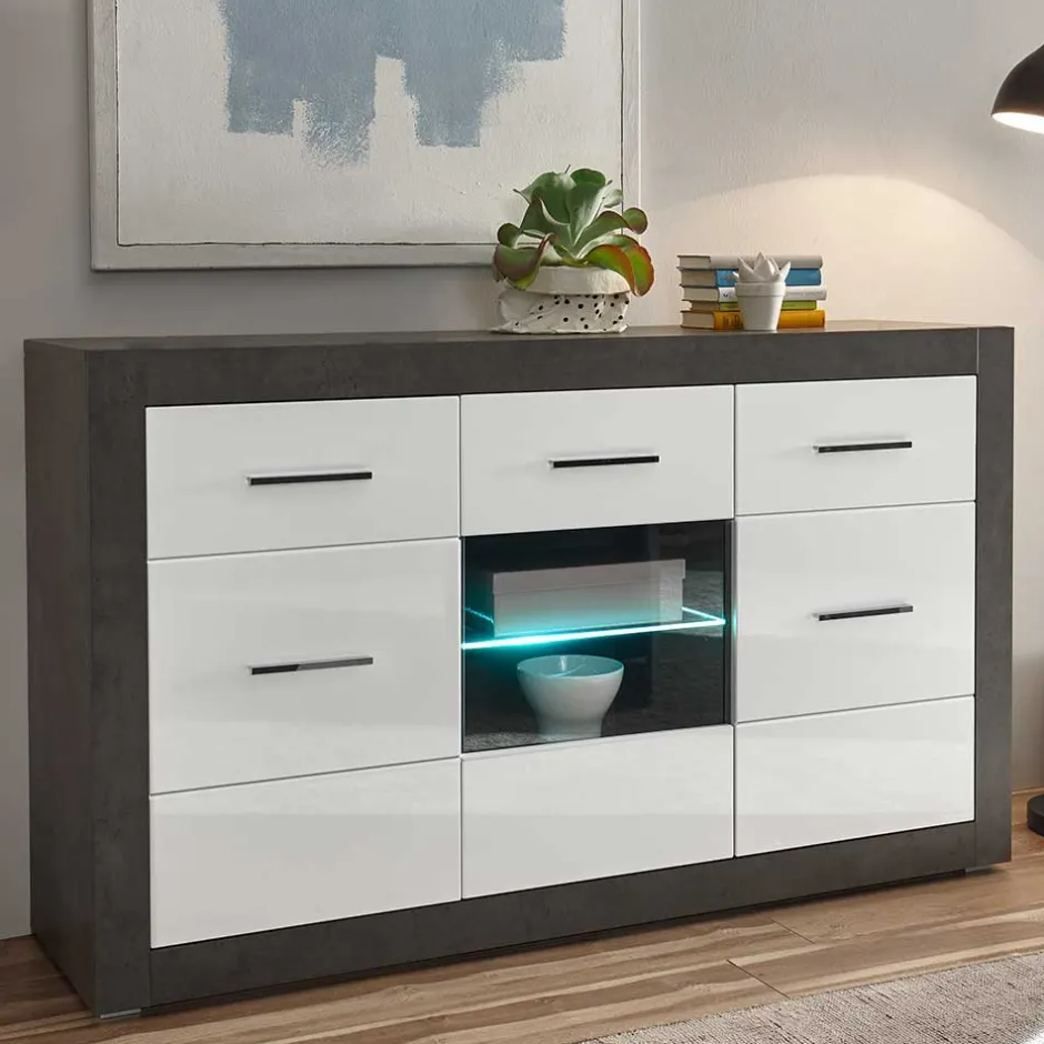 Große Wohnzimmer Einrichtung modern - Istensa (sechsteilig)^Wohnen Online