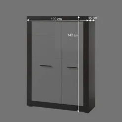 Große Wohnzimmer Einrichtung modern - Istensa (sechsteilig)^Wohnen Online