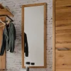 Großer Dielen Spiegel mit Holzrahmen - Mulcian^Wohnen Hot