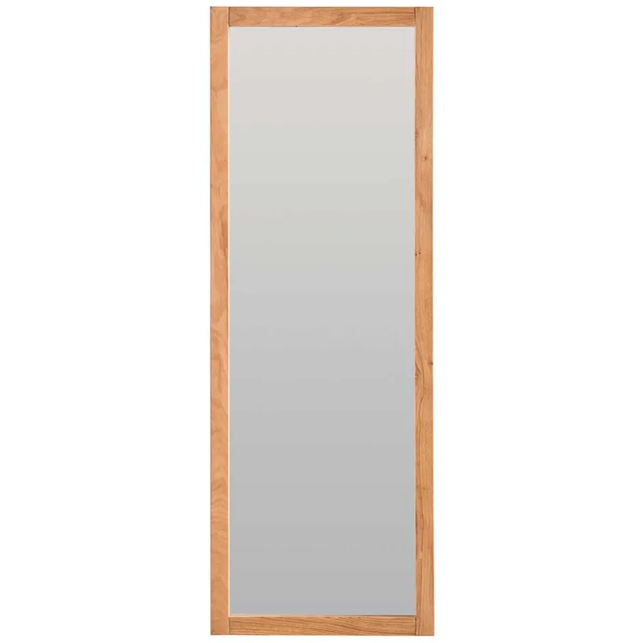 Großer Dielen Spiegel mit Holzrahmen - Mulcian^Wohnen Hot