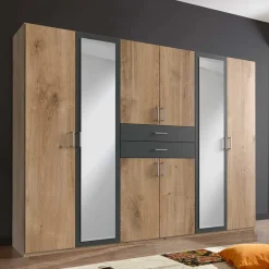 Großer Kleiderschrank 270 cm mit acht Türen - Ayla^Wohnen