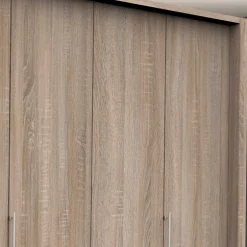 Wohnen Großer Kleiderschrank in Eiche Sägerau - Zayun