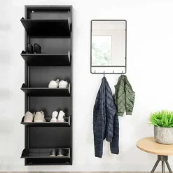 Großer Schuhschrank mit 5 Klappen - Alicudi^Wohnen Online