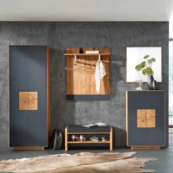 Wohnen Großes Dielenmöbel Komplettset - Mandrey (fünfteilig)