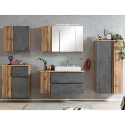 Großes Möbelset Badeinrichtung - Mia (fünfteilig)^Wohnen Discount