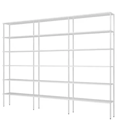 Großes Stauraum Regalsystem in Weiß - Leyma^Wohnen Clearance